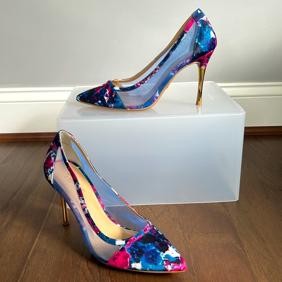 Thalia Sodi Natalia Floral Heels - Picture 2 of 13